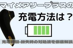 マイメアリープラスはUSB充電式！紛失時の対処法・充電方法・時間を徹底解説